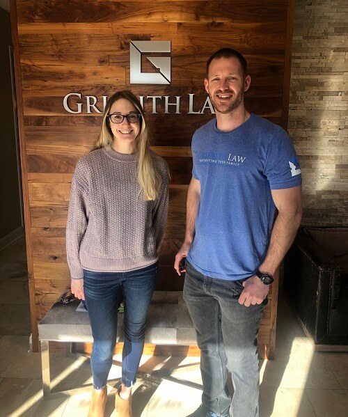 Our client Brianna and Nathan