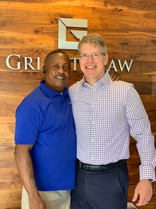 Darrell with John Griffith