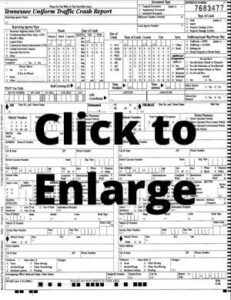 How to Read Your Tennessee Car Accident Report?