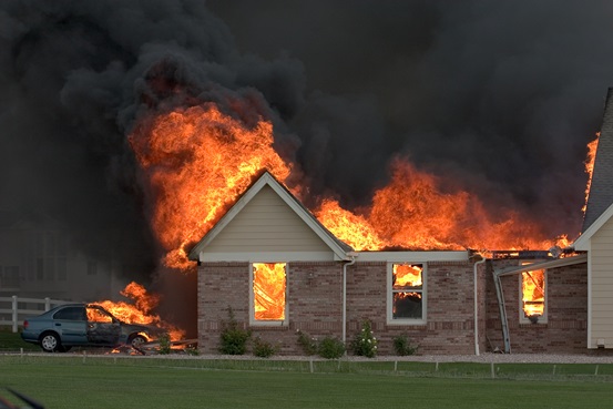 residential home on fire wrongful death
