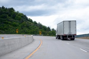semi-truck no zone crashes