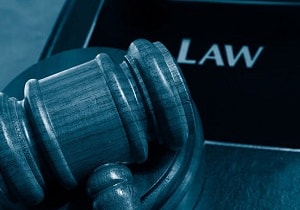 Judges Gavel in Courtroom