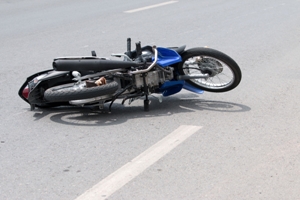Motorcycle crash fault