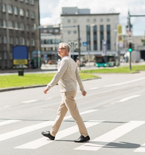 senior pedestrians face dangers
